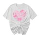 thumbnail image 5 of Puntoco Liquidación de blusas cortas para mujer, blusa de manga corta con estampado de moda para mujer, camiseta divertida con cuello redondo, 5 of 5