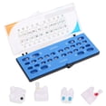 thumbnail image 1 of Orthodontic Tooth Ceramic Brackets 022 Slot 345 With Hooks, 1 of 7