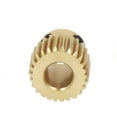 thumbnail image 2 of ziyahihome Roue d'Extrudeuse Rotative en Laiton Engrenage Universel Portable Engrenage à Dents Réutilisable Raccord en Laiton 26 Dents, 2 of 9