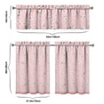 thumbnail image 6 of Kitchen Curtains and Valance Set 36 Inch Tier Pioneer Colorful Floral 3 Pieces Set Dining Room Small Curtain Drapes Cafe Curtains Valance for Home Decor Rod Pocket, 6 of 6