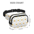 thumbnail image 4 of Rateoe Submarine Ship Print Fanny Pack Belt Bag for Women and Men, Square Double-Layer Waterproof Waist Pack with Adjustable Strap for Hiking, Jogging, Cycling, 4 of 9