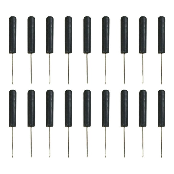 IDEANATEGRATE Bulletin Board Thumbtacks Positioning Pin Black Plastic 50Pcs