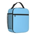 thumbnail image 2 of Lunch Bag For Women And Men Insulated Portable Lunch Box For School Student Teens Bento Box Office Picnic Travel Cooler Bag Light Blue, 2 of 9