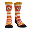 thumbnail image 3 of Unisex Rock Em Socks Kansas City Chiefs Throwback Three-Pack Crew Sock Set, 3 of 3