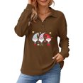 thumbnail image 2 of Ichuanyi liquidación femenina estampado casual impresa redonda redonda de manga suelta camiseta de manga larga jarra de blusa superior ICHUANYI WER202308241668, 2 of 7