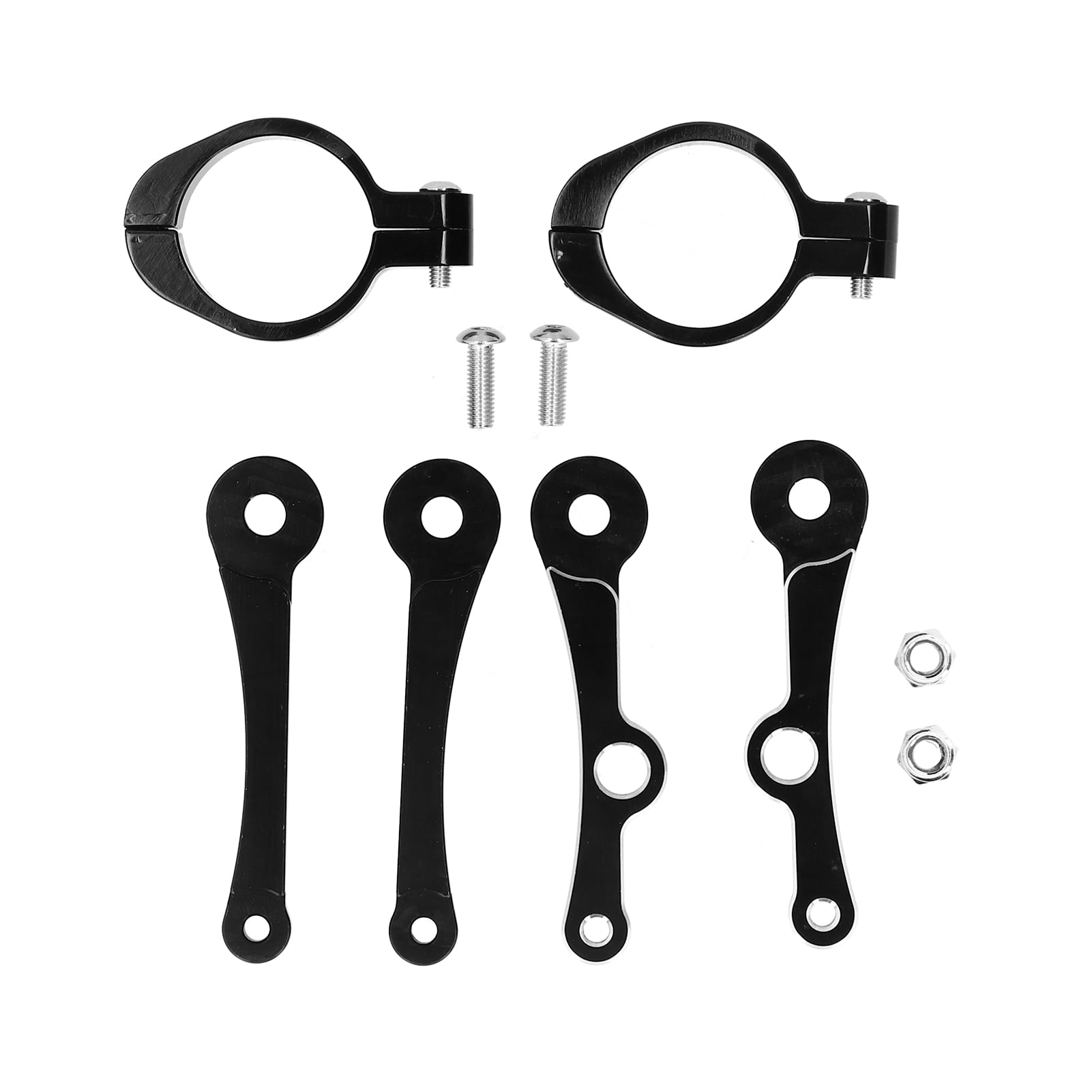 Fyydes Motorcycle Headlight Bracket CNC Aluminum Front Lamp Mount Clamp