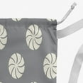 thumbnail image 3 of Simply Daisy Whirl of The Season Geometric 18 x 29 in Grey Laundry Bag, 3 of 3