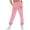 Pink, variant on Blmnix Elactic Womens Sweatpants Workout Orange Casual Loose High Baggy Joggers Juniors Sweatpants Comfort