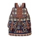 thumbnail image 4 of Mochila con estampado étnico para mujer, ligera, con cierre de cordón, moderna, de tela Oxford. Estilo D, 4 of 9