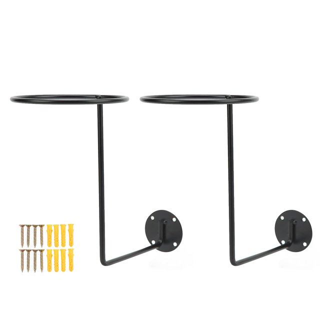 Lot de 2 supports muraux pour casque de moto, pour vestes, manteaux, chapeaux, masques de danse, ballons