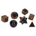 thumbnail image 4 of 7Pcs Chakra Crystals  Stone Set Geometric  Stones Chakra Healing Crystals Kit For Meditation Home Decor, 4 of 8