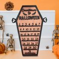 thumbnail image 1 of Calendario De Halloween Calendario DIY en movimiento Bloque de madera no tóxico para niños adultos (A), 1 of 8