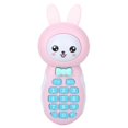 thumbnail image 1 of Electronic Phone Toy Cartoon Kid Mobile Phone Cellphone Music Story Educational Learning ToysPink, 1 of 4
