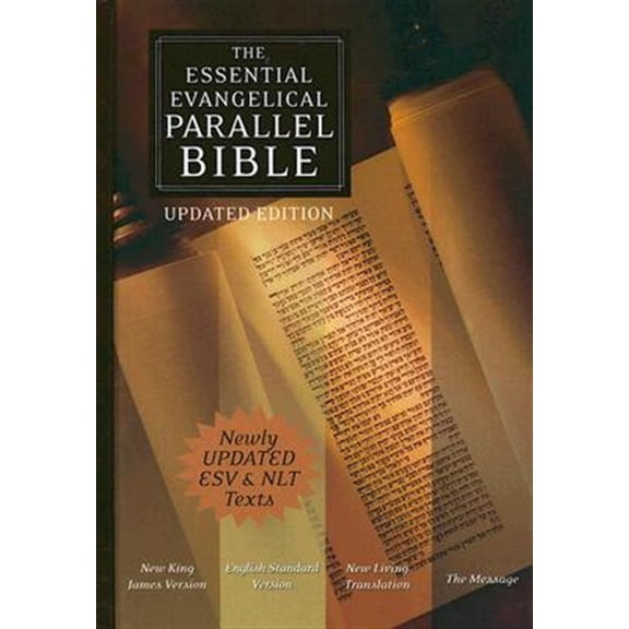 Pre-Owned Essential Evangelical Parallel Bible: New King James Version, English Standard Version, New Living Translation, the Message Paperback