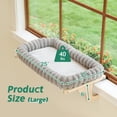 thumbnail image 4 of Repisa para Ventana para Gatos Zakkart SnugCloud Ortopédica con Respaldo, 4 of 7