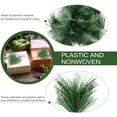 thumbnail image 2 of 30 Piezas Agujas de Pino Navideñas Ramas de Pino Artificiales Ramitas de Pino Tallos Selecciones Plantas Verdes Agujas de Pino para Guirnalda de Bricolaje Decoración Navideña 7X5 CM, 2 of 8