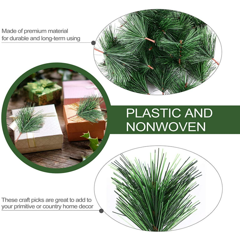JK-GMTE Green Plants Pine Needles Artificial Pine Needles Branches Fak —  CHIMIYA