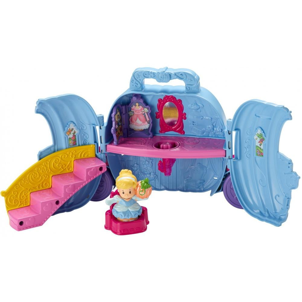 Little People Disney Princess Cinderella's Fold 'n Go Carriage for sale online 