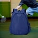 thumbnail image 1 of Mochila de tenis, bolsa para deportes al aire libre, bolsa de bádminton portátil, multifuncional, resistente al agua, con compartimento para zapatos. Azul oscuro, 1 of 8