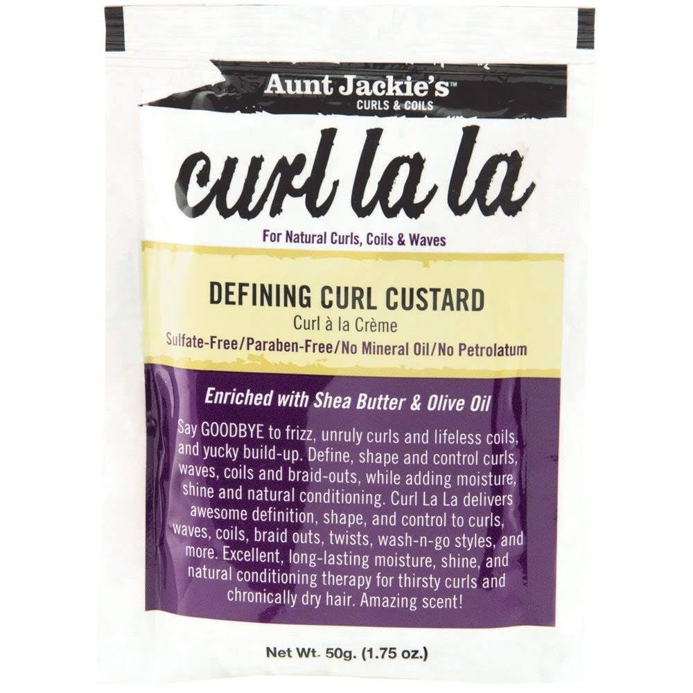 Aunt Jackie's Curl La La Defining Curl Custard 1.75 oz Aunt Jackie's Curl La La Defining Curl Custard 1.75 oz