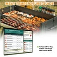 thumbnail image 2 of Meat Temperature Chart Magnet Cooking Grill Guide Meat Chart BBQ GX J9J3, 2 of 8