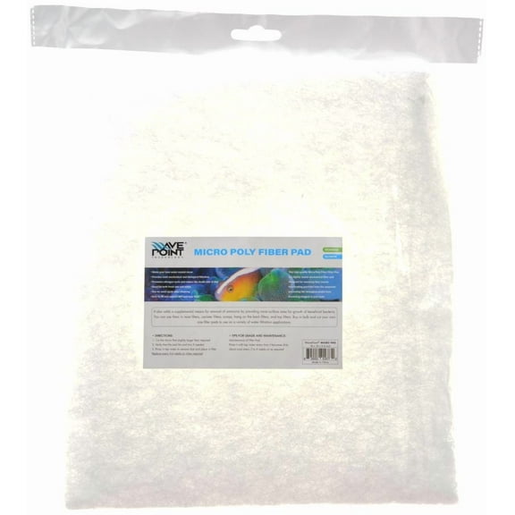 WavePoint Cut-to-Fit Poly Filter Pad 18x10 [Aquarium, Filter Pads] 1 count