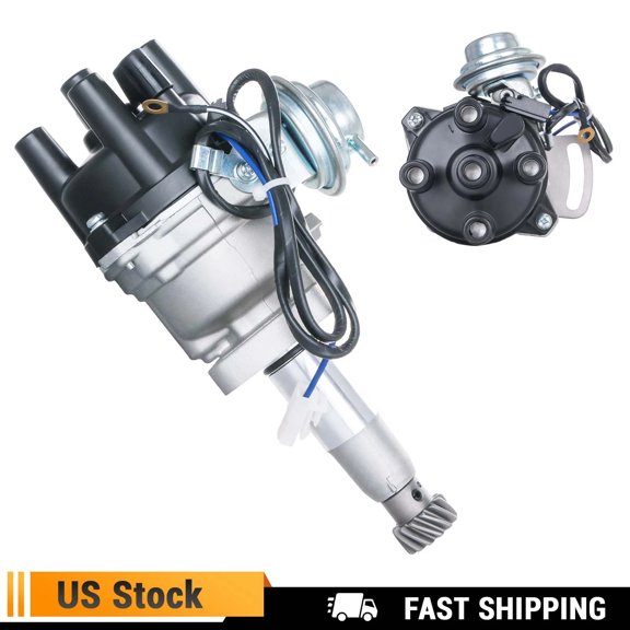 New Ignition Distributor w/ Cap & Rotor for 1987-1993 Mazda B2200 2.2L L4, Replaces F24018200, 31-882, DST882