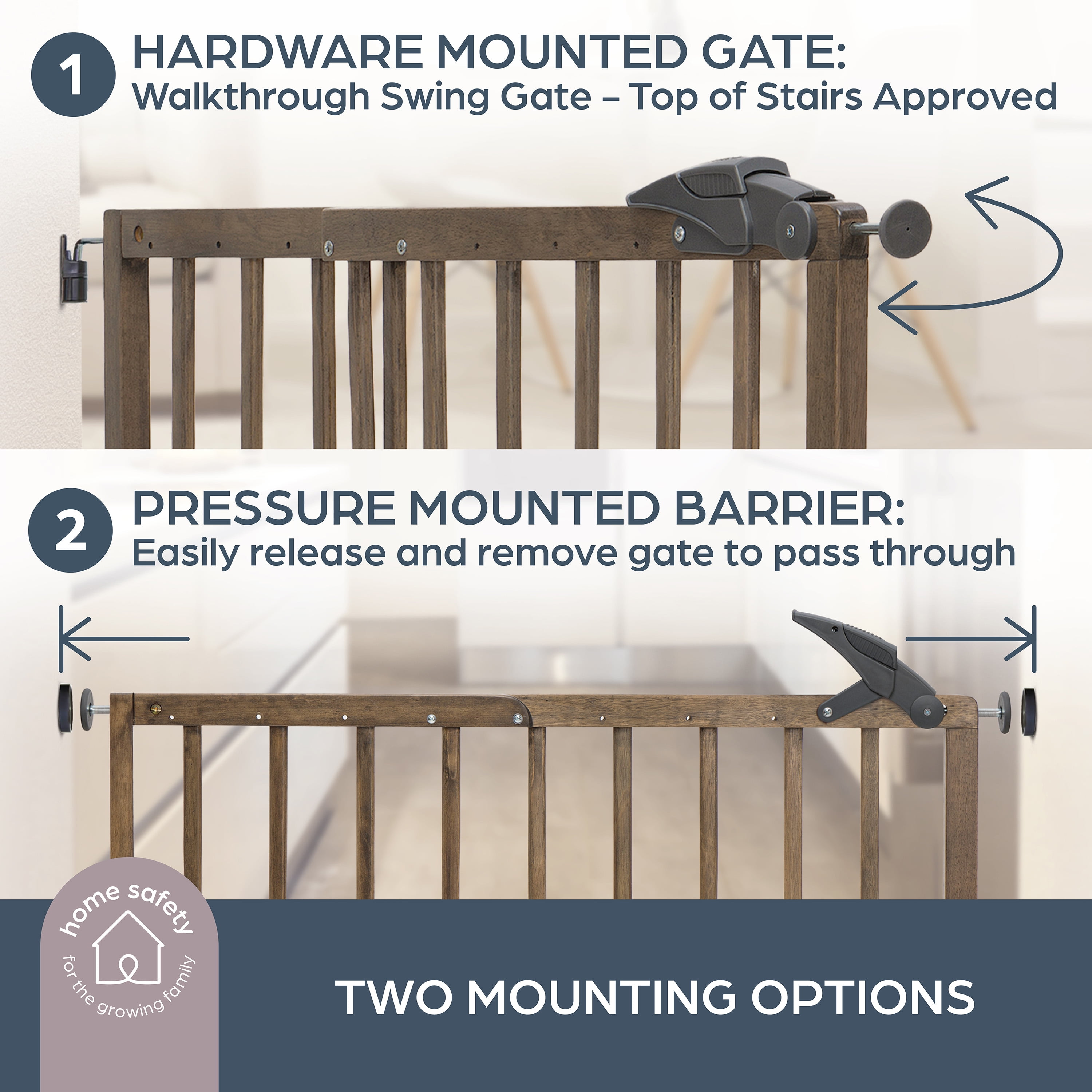 Dreambaby Nottingham 2-in-1 Gro-Gate