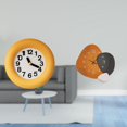 thumbnail image 2 of Reloj De Pared Analógico Silencioso Contemporáneo, Arte Decorativo, Colgante Redondo De Madera, Ideal Para Cocina, Comedor, Dormitorio, Baño, Restaurante, Hogar. Regalo Ideal., 2 of 8