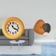 thumbnail image 2 of Reloj De Pared Analógico Silencioso Contemporáneo, Arte Decorativo, Colgante Redondo De Madera, Ideal Para Cocina, Comedor, Dormitorio, Baño, Restaurante, Hogar. Regalo Ideal., 2 of 8