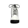 thumbnail image 2 of Unique Bargains Bottes de Combat à Talons Épais à Plateforme pour Femmes, 2 of 8