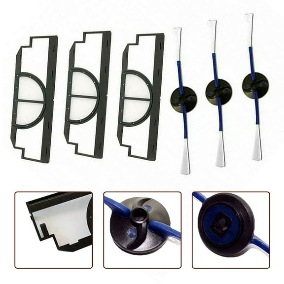 Filter Side Brush Replacement Kit For Roomba 400 Discovery Series Parts