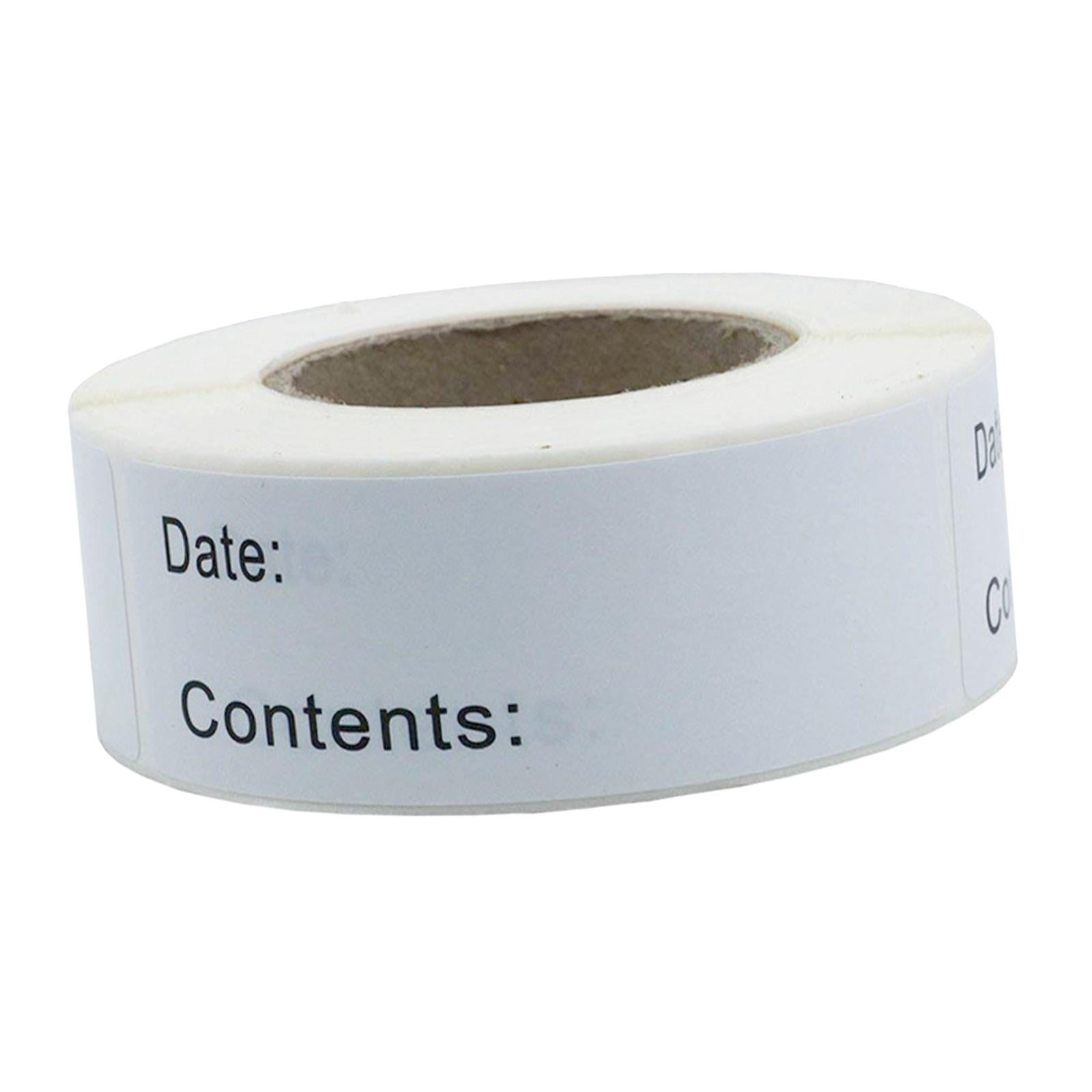 Removable Freezer Labels Freezer Stickers Labels Restaurant Freezer