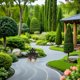 thumbnail image 3 of NUOLUX Brown Chinese Style Pavilion Miniature Landscape Ornament for Garden Decoration, 3 of 6