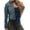 Light Blue, variant on Women's Stretch Denim Jacket – Classic Blue, Button-Down, Long Sleeve, Stylish Outerwear Black XXL