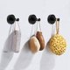 thumbnail image 3 of 4 piezas, toallero, baño, colgante de pared, negro TUNC  Sencillez, 3 of 5