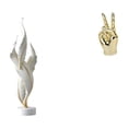 thumbnail image 1 of Figura decorativa,Escultura de plumas para escritorio,oficina,decoración del hogar,Figura decorativa de escritorio para decoración de mesa del hogar,Escultura de estatua,Estatuas y figuras, 1 of 8