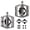 Titanium, variant on ROCKBROS MTB Mountain Bike Pedals Compatible with SPD Mountain Bike Dual Function Sealed Clipless Aluminum Bicycle Flat Platform 9/16" Pedals with Cleats for Road, MTB, Mountain Bikes