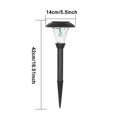 thumbnail image 2 of Luces Solares Para Césped 600Mah Luces De Paisaje Alimentadas Por Energía Solar Ip65 Impermeable Luz Blanca Cálida Luces De Camino Para Jardín Patio Trasero 2 Uds Sweethay HA017208-00, 2 of 7
