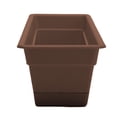 thumbnail image 3 of Bloem Dura Cotta 30" Chocolate Resin Rectangle Window Box Planter with Saucer Tray for Indoor and Outdoor Gardening, 3 of 4
