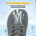 thumbnail image 4 of HOBIBEAR Unisex Wide Toe Box Walking Shoes - Extra Room Design for All-Day Comfort & Support | Breathable Arch | Non-Slip Lightweight Sneakers, 4 of 7