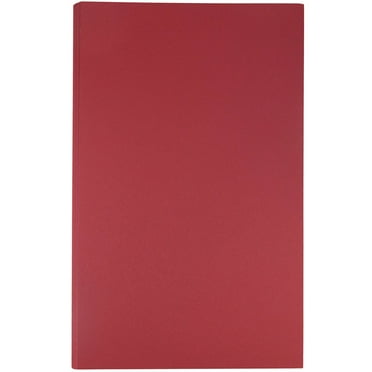 JAM Paper Matte Legal Paper, 8.5x14, 32lb Dark Red, 50 per Pack