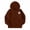 AB151 Black, variant on Girls Zip Up Hoodies Kids Star Print Jackets With Hood Holiday Long Sleeve Pullover Cozy School Wear, Size 5-14 Years, Purple