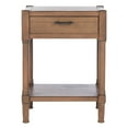 thumbnail image 2 of SAFAVIEH Filbert Solid Rustic 1 Drawer Accent Table, Brown, 2 of 7