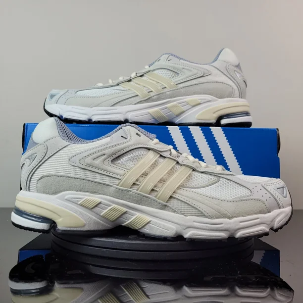 Adi-das Response CL Low Athletic Shoes Crystal White Sneakers GZ1562 Mens Sz 10.5