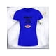 thumbnail image 2 of Playera Blusa De Mirate Con Amor Del Dia De La Mujer Color Azul Talla Grande Marca Emil SaEs, 2 of 4