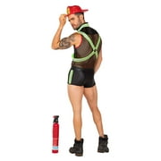 Roma Costume | Smokin' Hot Fire Fighter 3pc Cosplay Men's Halloween Costume