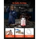 thumbnail image 2 of VEVOR Bomba de Transferencia para Líquido de Transmisión Neumática Capacidad de 8 L, Bomba Extractora para Aceite, con Adaptadores de ATF, Tanque HDPE, Dispensador de Aceite para Coches Barcos Motos, 2 of 9