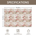 thumbnail image 3 of Placemat, Pioneer Flower Floral Print Pattern Place Mats Table Mat Set Of 2, PVC Washable Placemats for Party Kitchen Dining Decoration, 18x12 Inch, Fade Resistant, 3 of 6