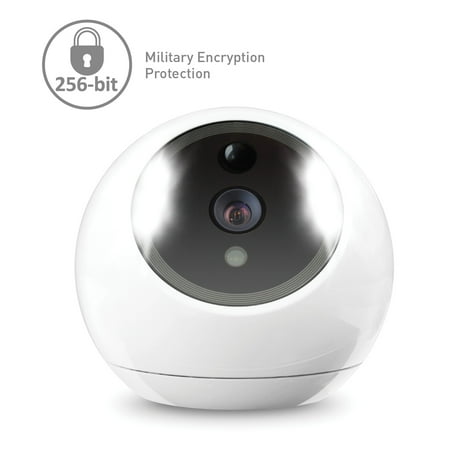 Amaryllo - Apollo Biometric Auto-Tracking Indoor Security Camera - White